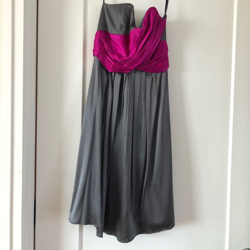 Gorgeous Abaete Silk Strapless Cocktail Dress